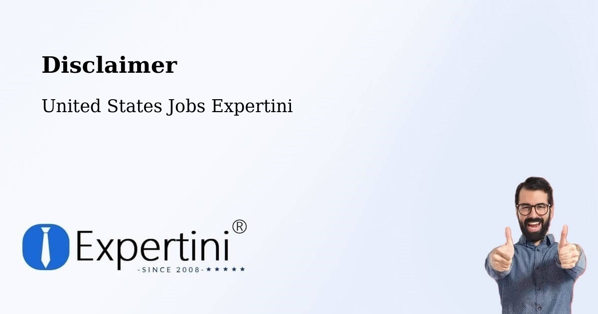 Disclaimer – Clover - United States Jobs Expertini